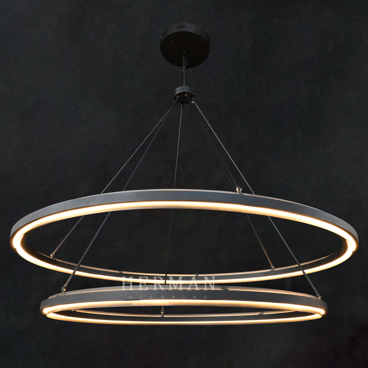 Peralta 2-Tier Round Chandelier