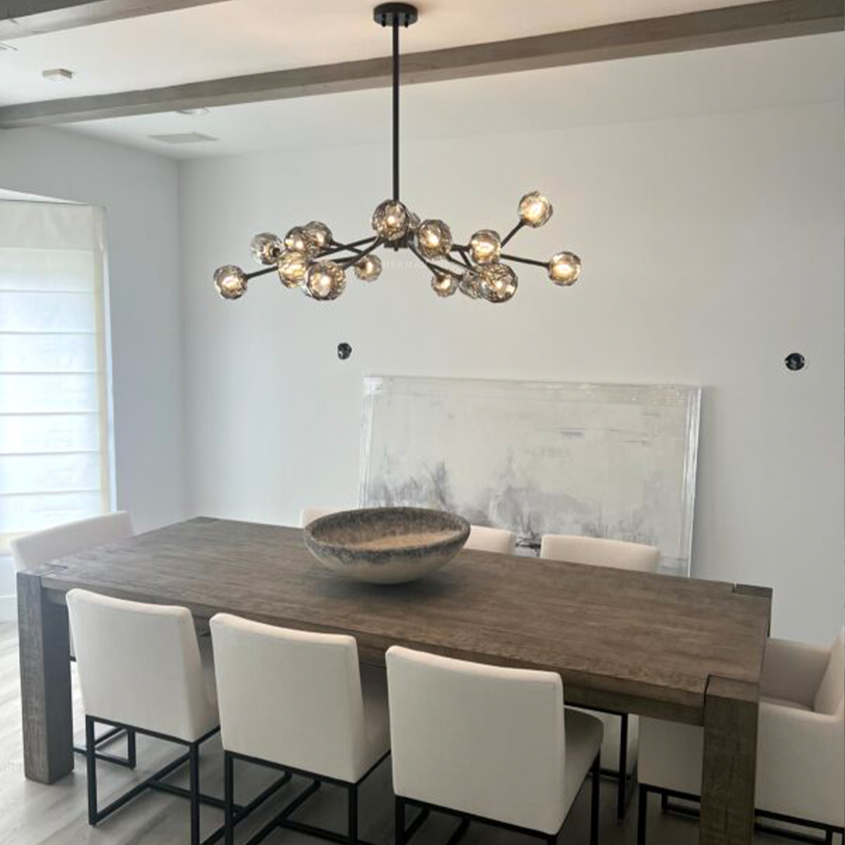 Boule Cristal Round Chandelier 60"