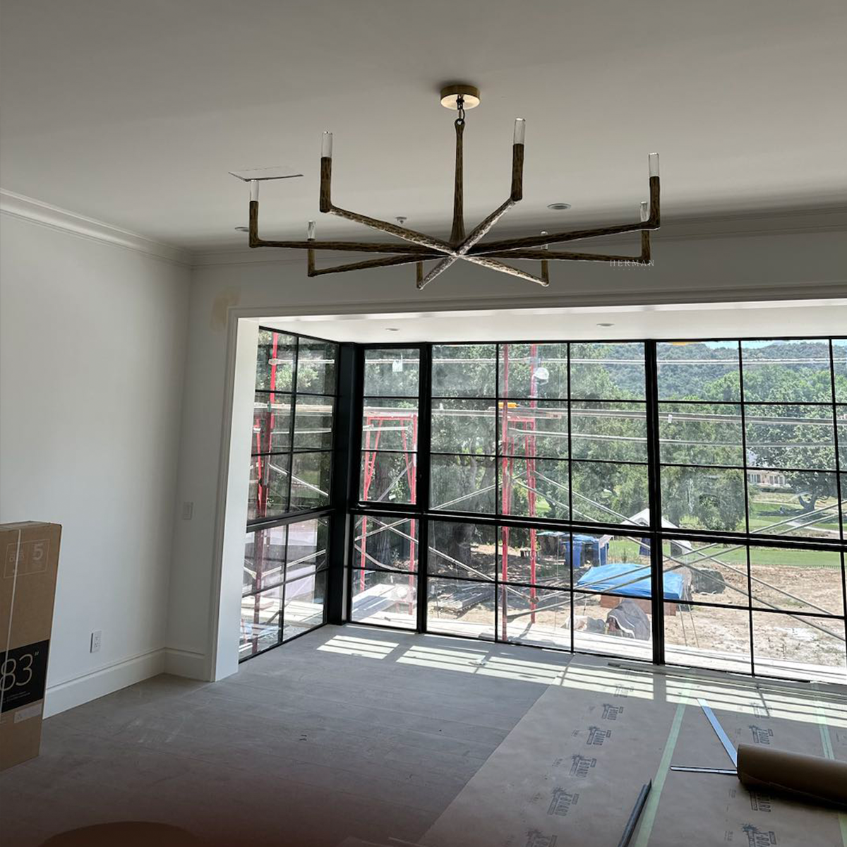 Thaddeus Linear Chandelier 72"