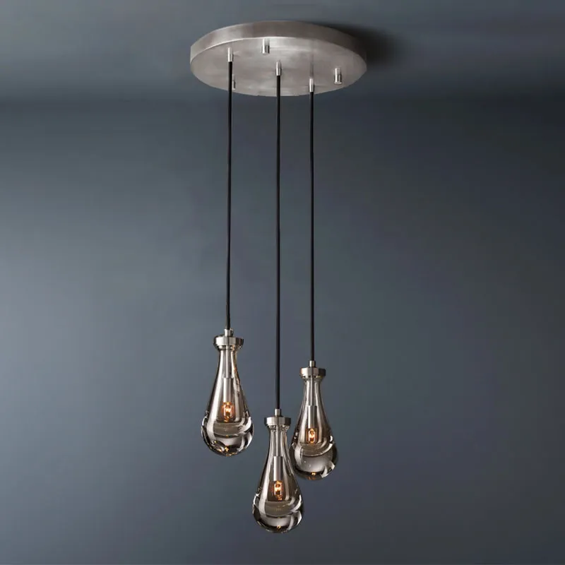 Raindrop Round Chandelier 3 LIGHTS