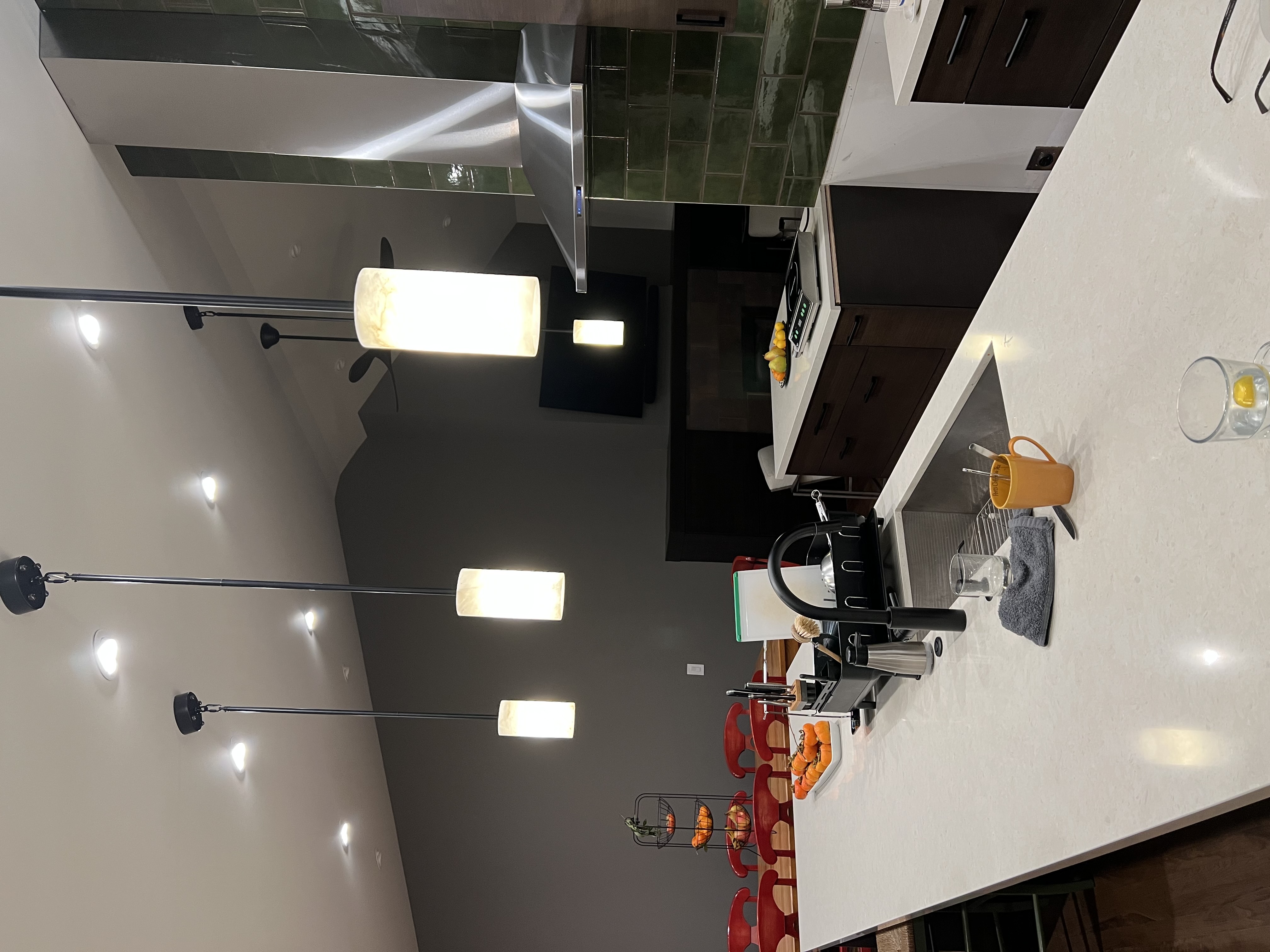 Hand Carved Alabaster Pendent