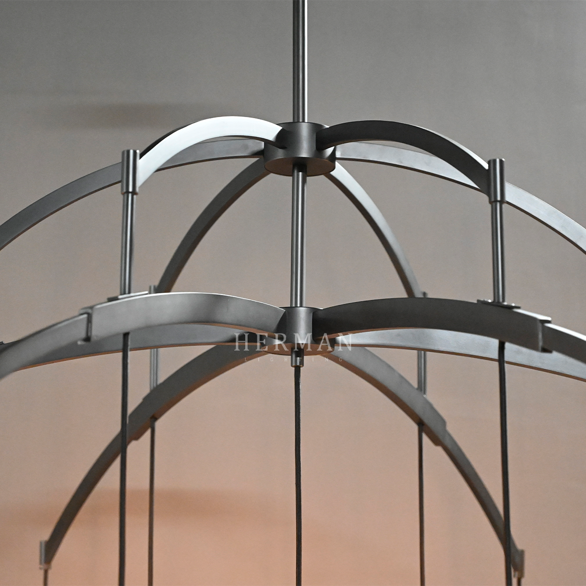 Hemisphere Round Chandelier 60''