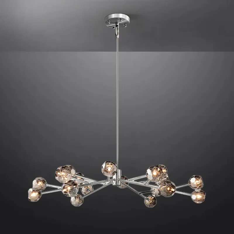 Boule Cristal Round Chandelier 60"
