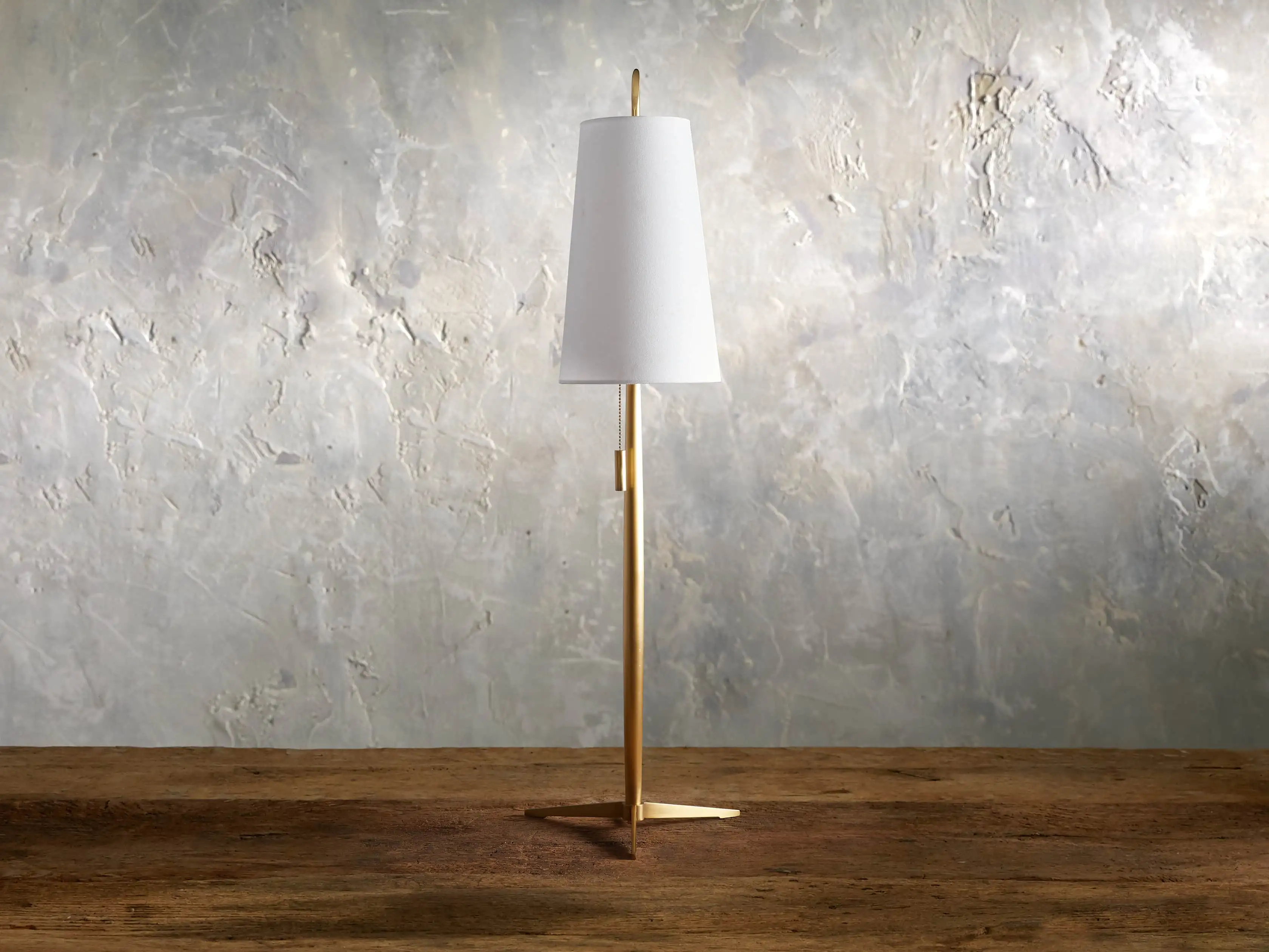 Lancia Brass Table Lamp
