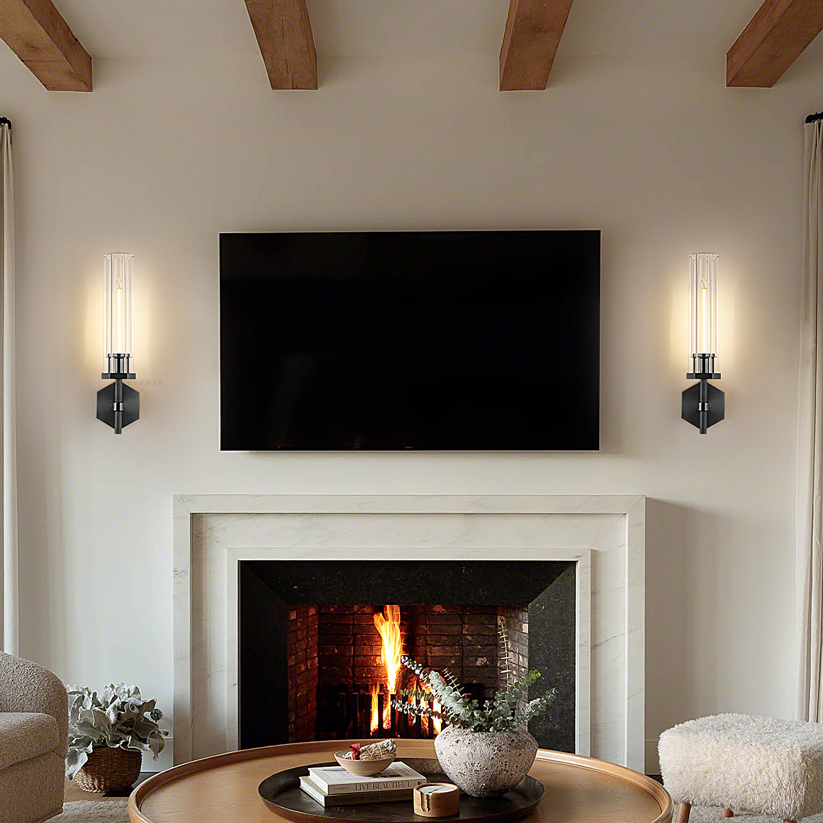 Lambert Hexagonal Wall Sconce