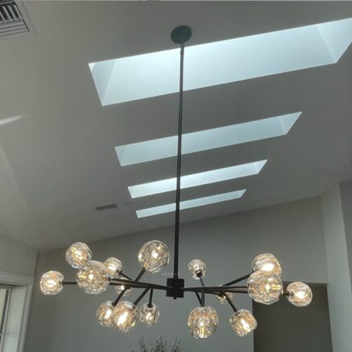 Boule Cristal Round Chandelier 60"