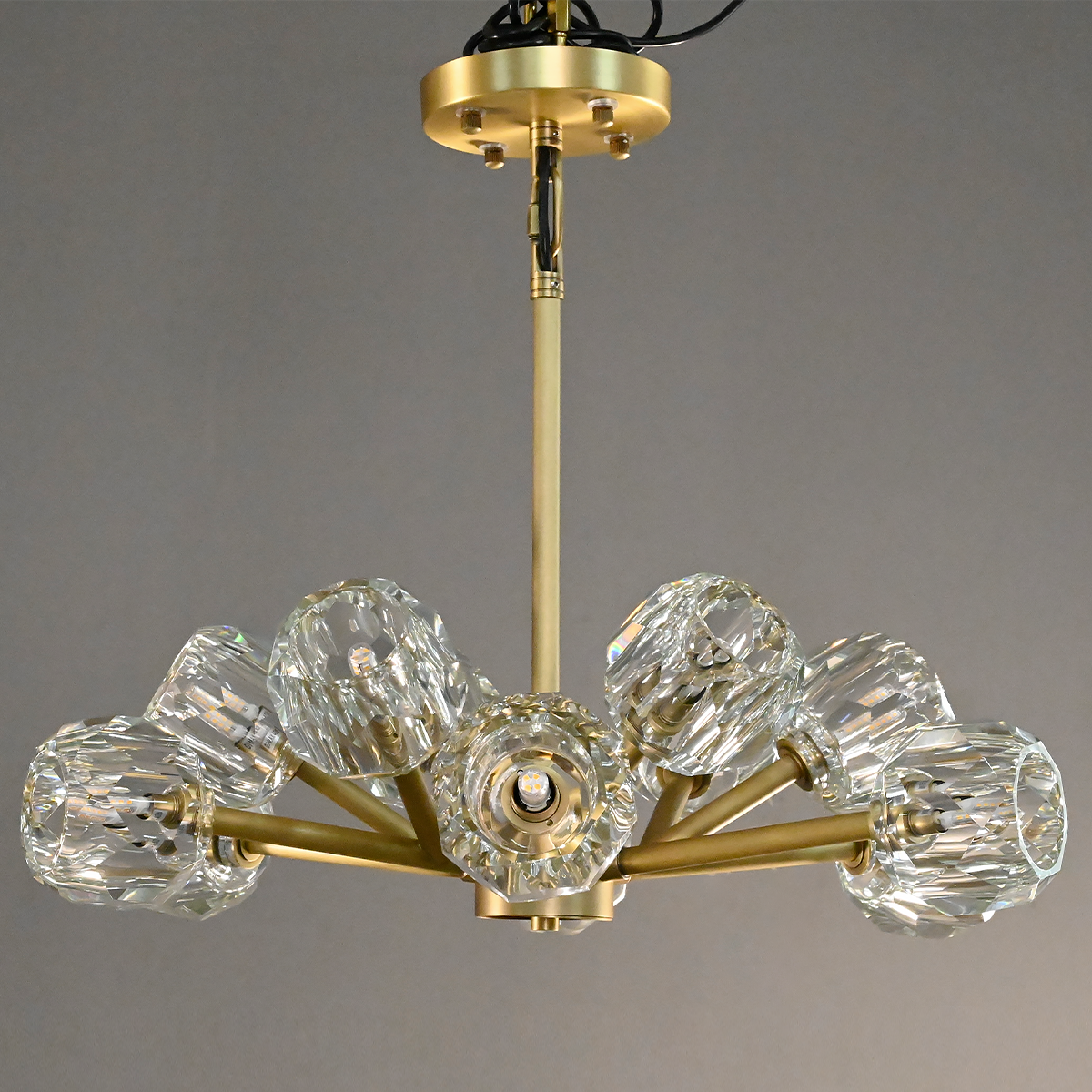 Boule Cristal Round Chandelier 24"