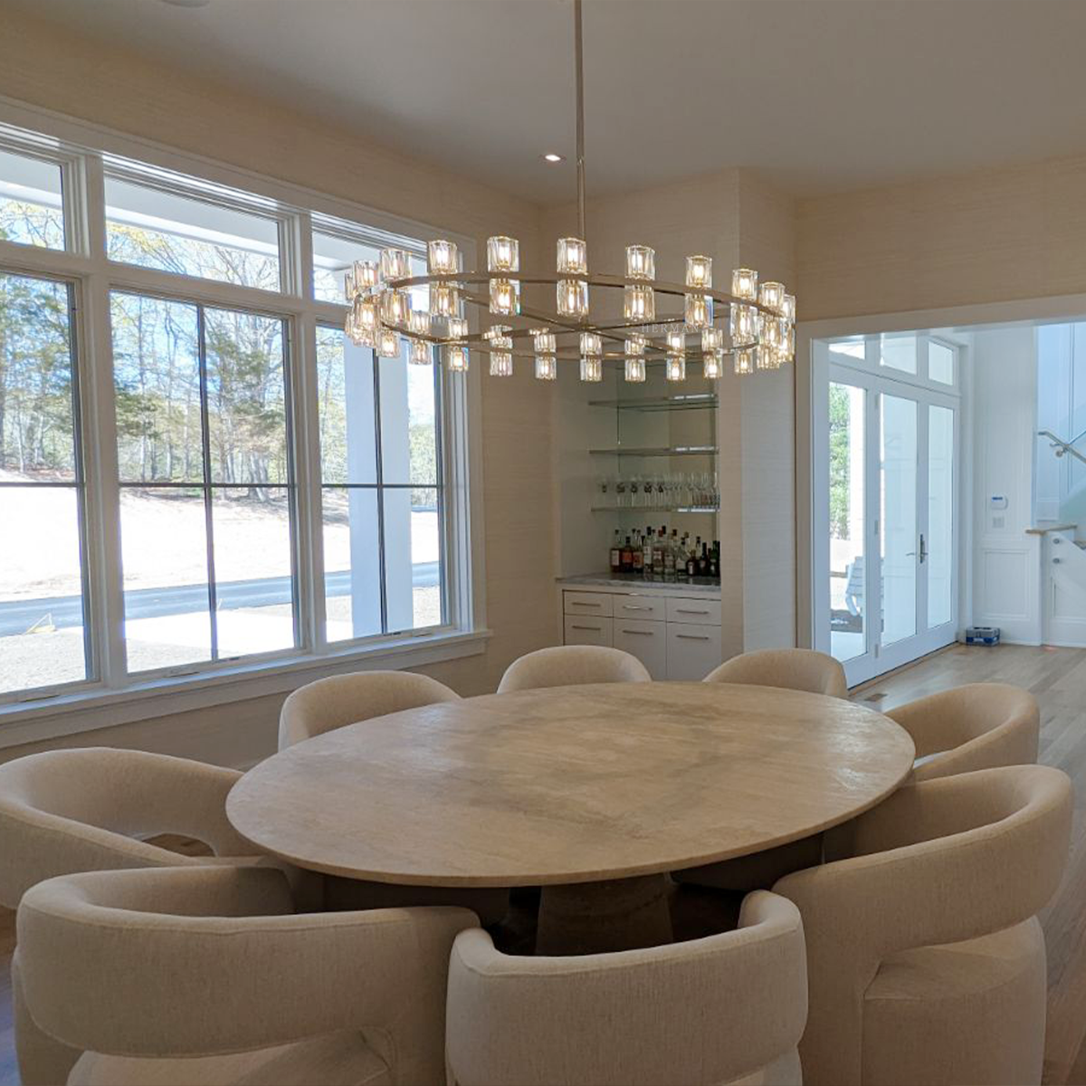 Arcachon led Round Chandelier 60"