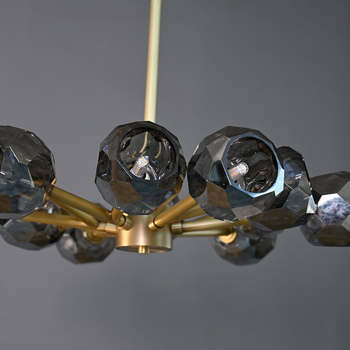 Boule Cristal Round Chandelier 24"