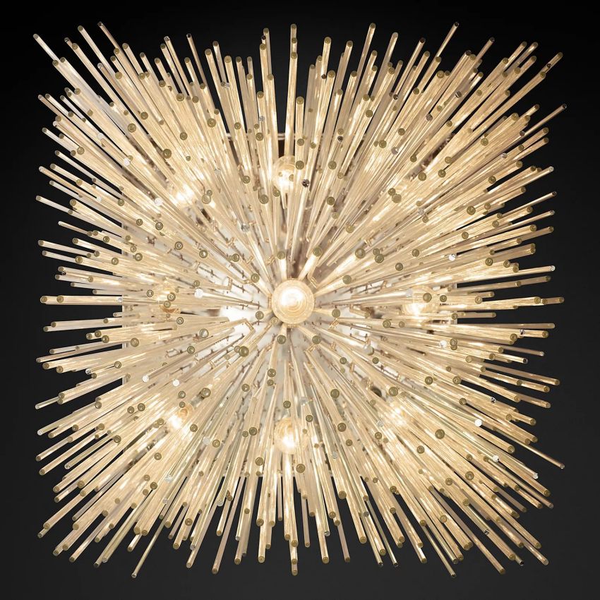 Cascad Square Chandelier 30"