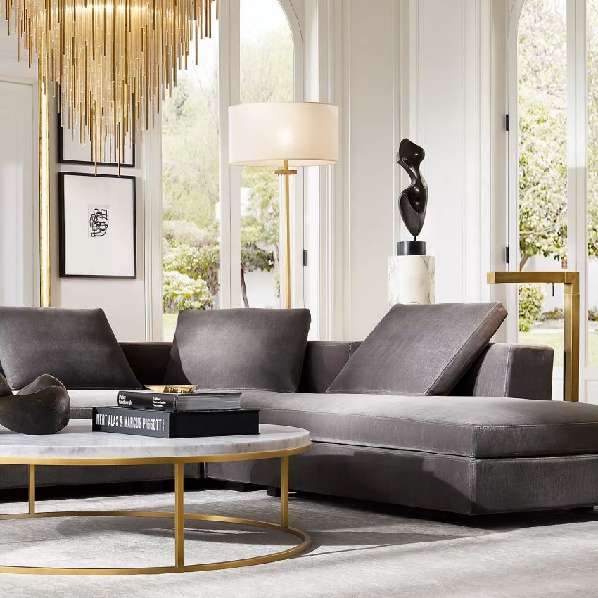 Cascad Square Chandelier 30"