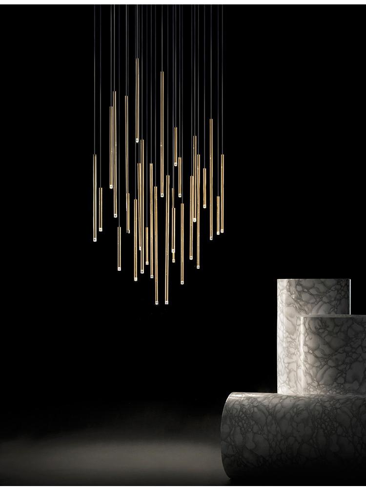 Cluster Tube Pendant Light