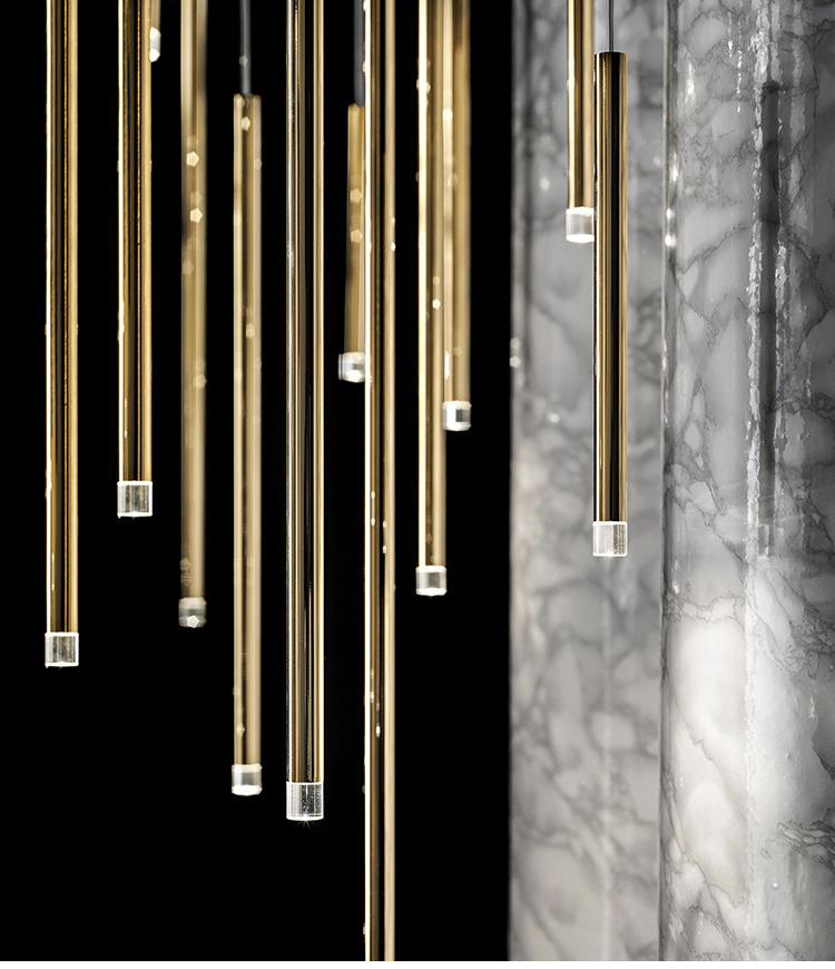 Cluster Tube Pendant Light