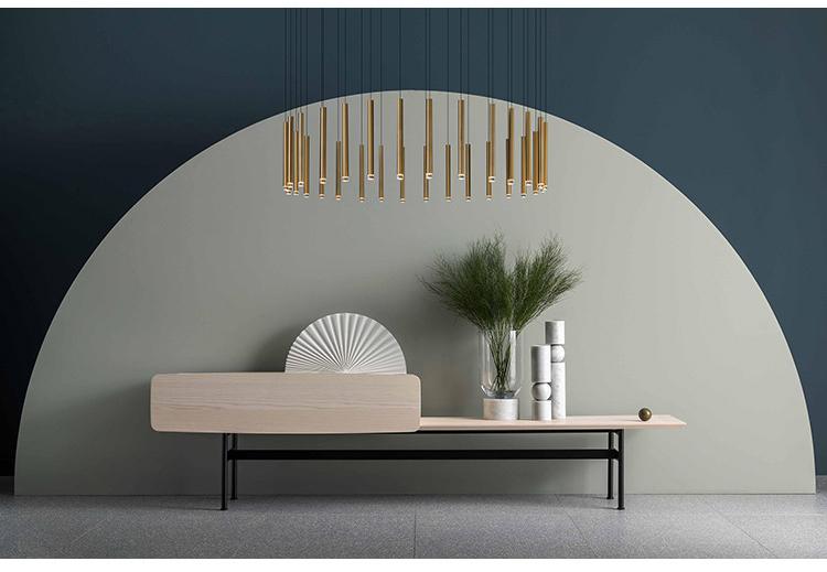 Cluster Tube Pendant Light