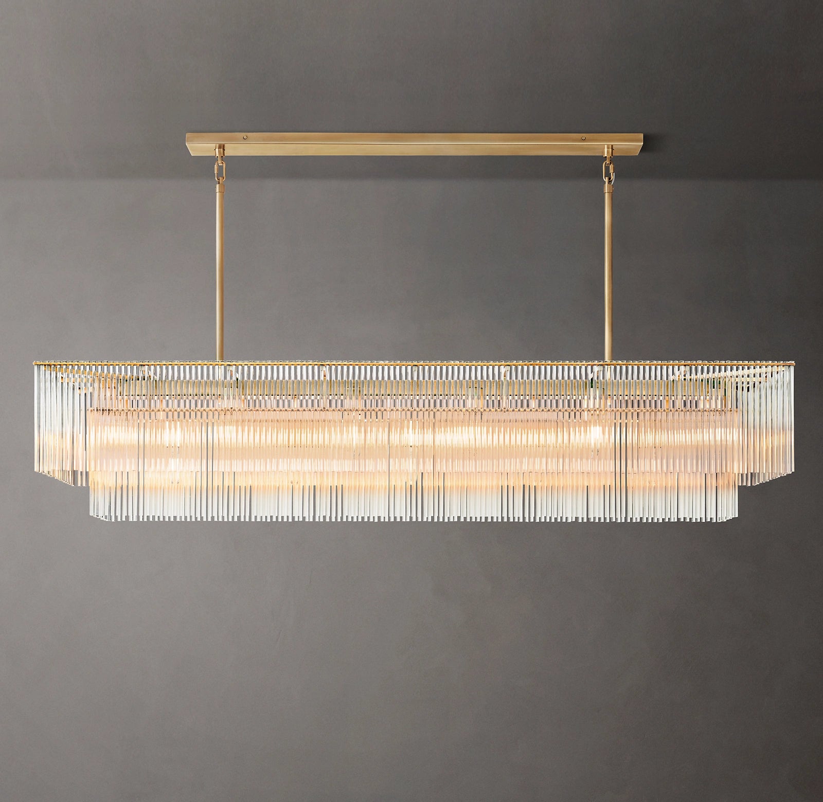 Amadeo Rectangular Chandelier 72''