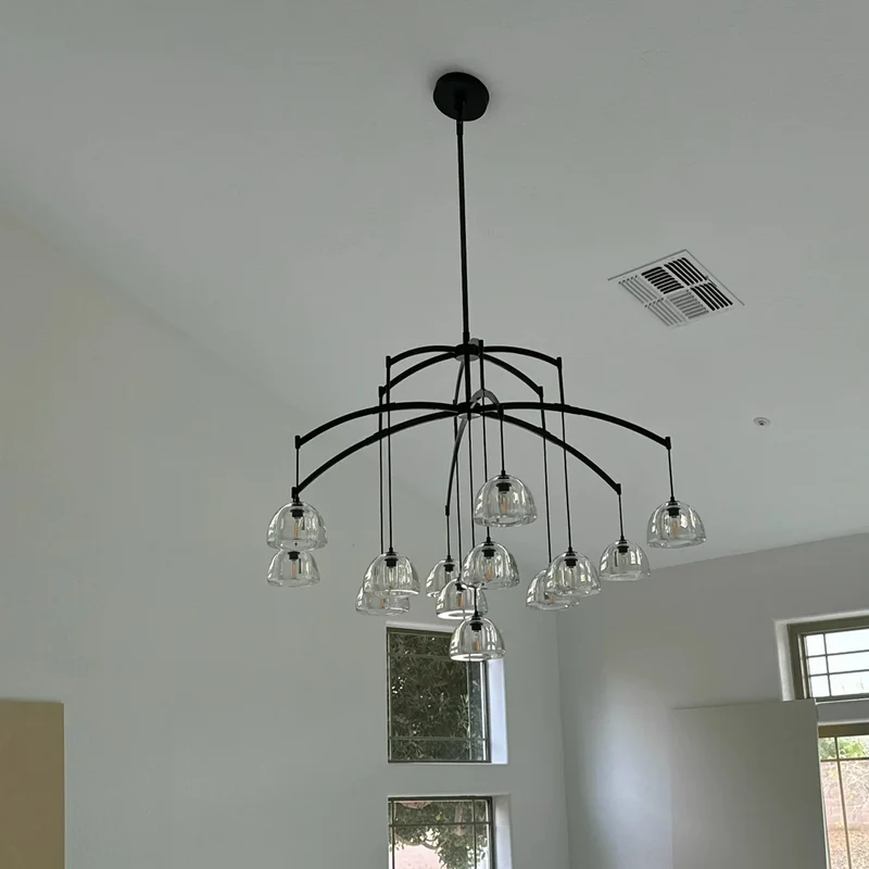 Hemisphere Round Chandelier 60''