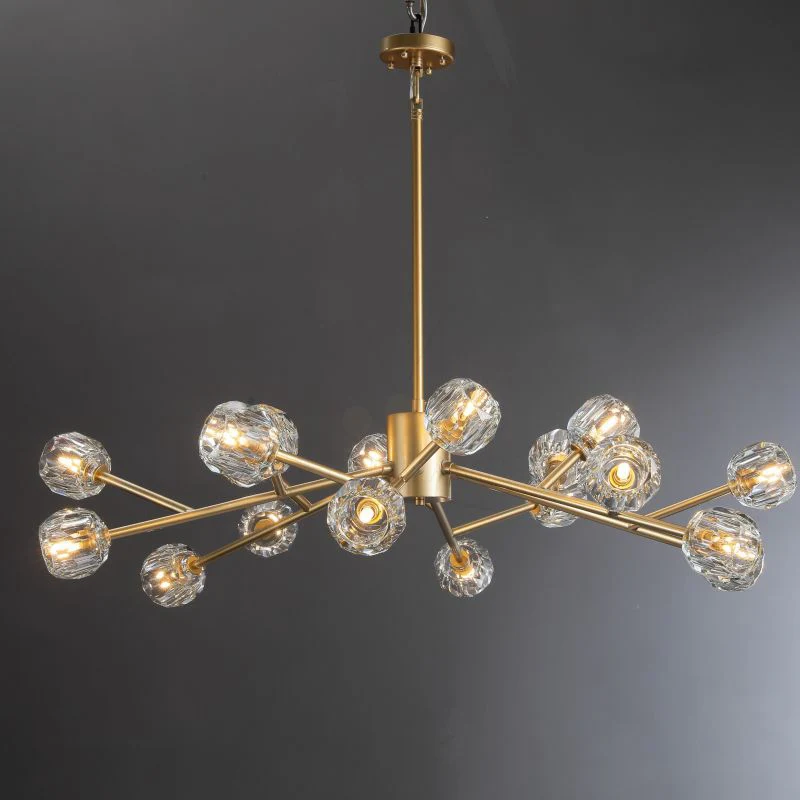 Boule Cristal Round Chandelier 36"