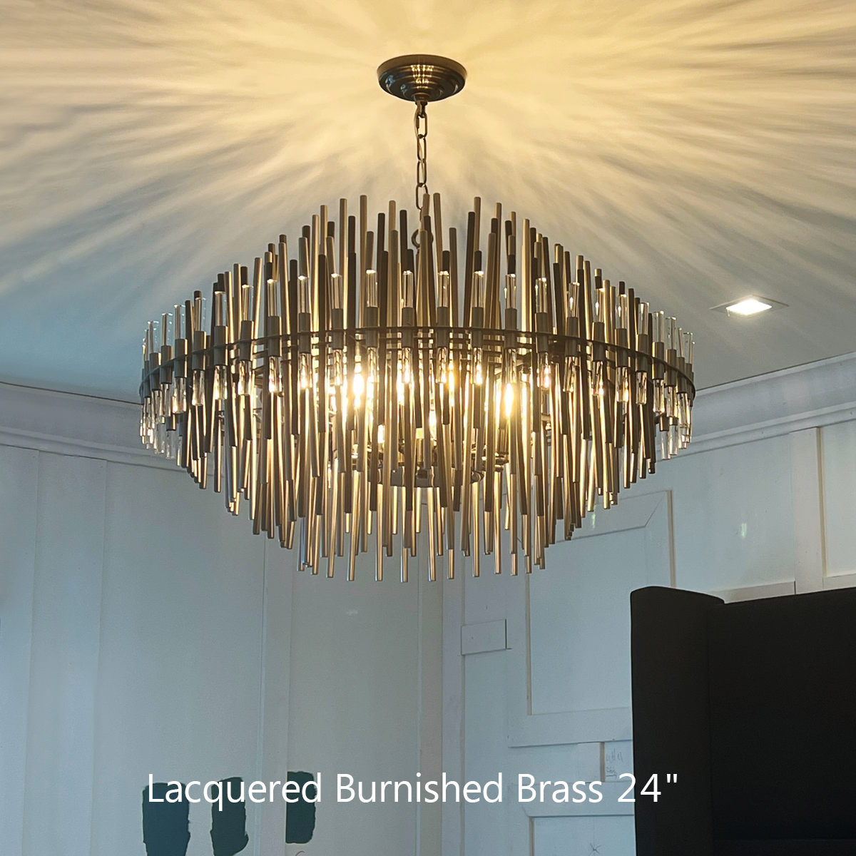 Emilia Round Chandelier 24" 32" 42"