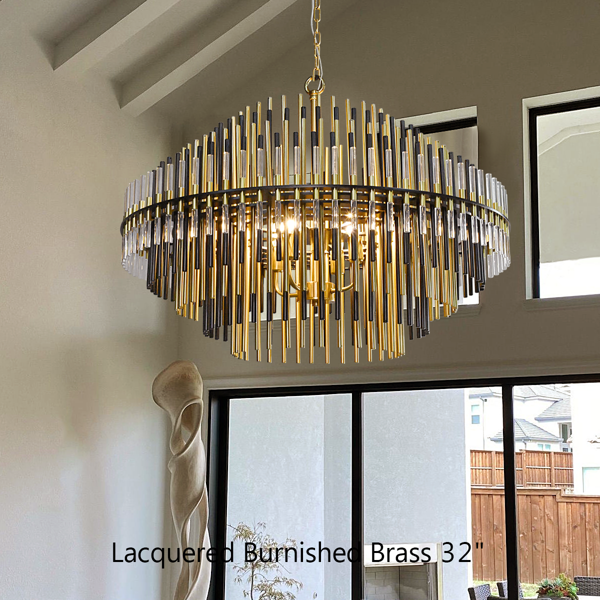 Emilia Round Chandelier 24" 32" 42"