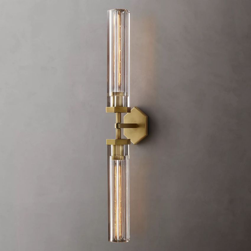 Lambert Hexagonal Linear Sconce 31"