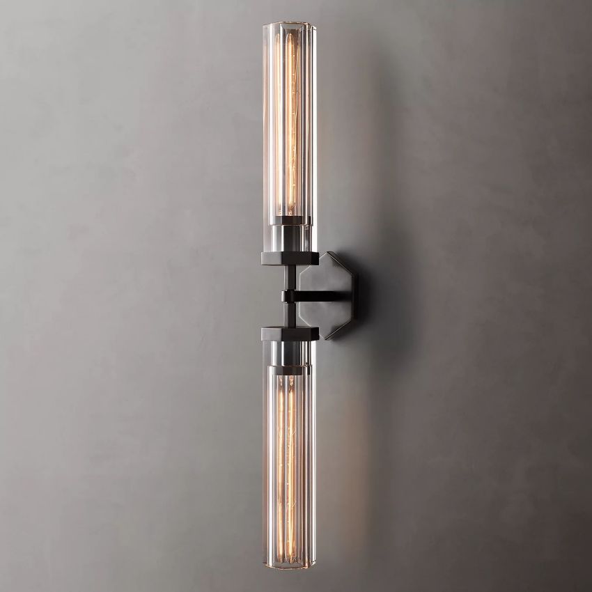 Lambert Hexagonal Linear Sconce 31"