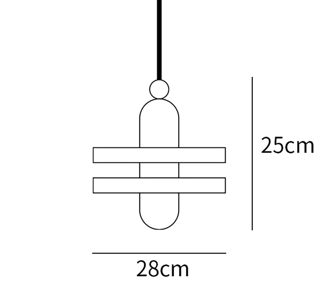 Median Mono Pendant Light