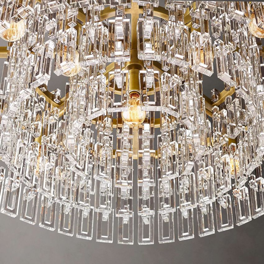 Marignan Round Chandelier 36"