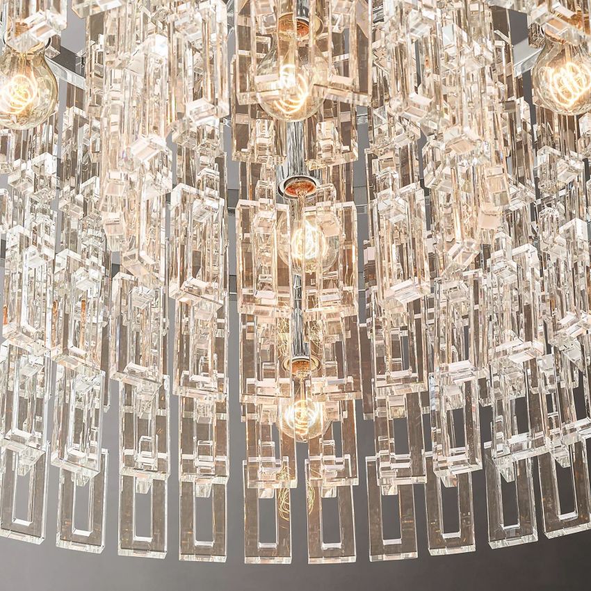 Marignan Round Chandelier 48"
