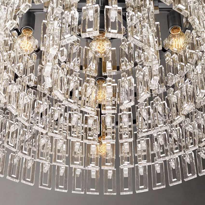 Marignan Round Chandelier 48"