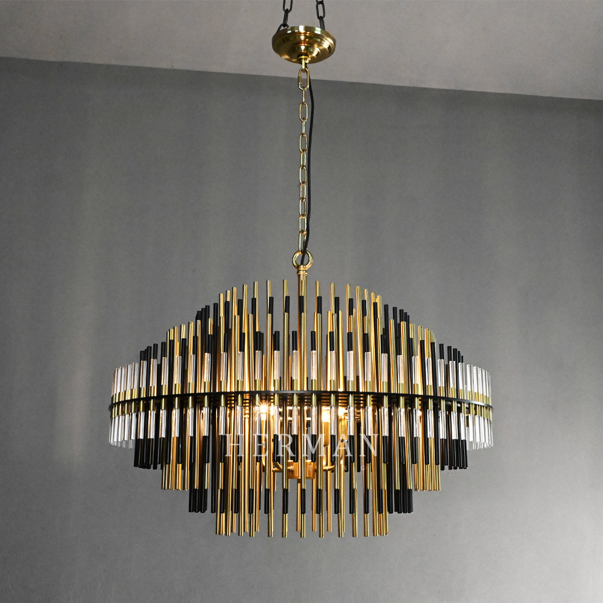 Emilia Round Chandelier 24" 32" 42"
