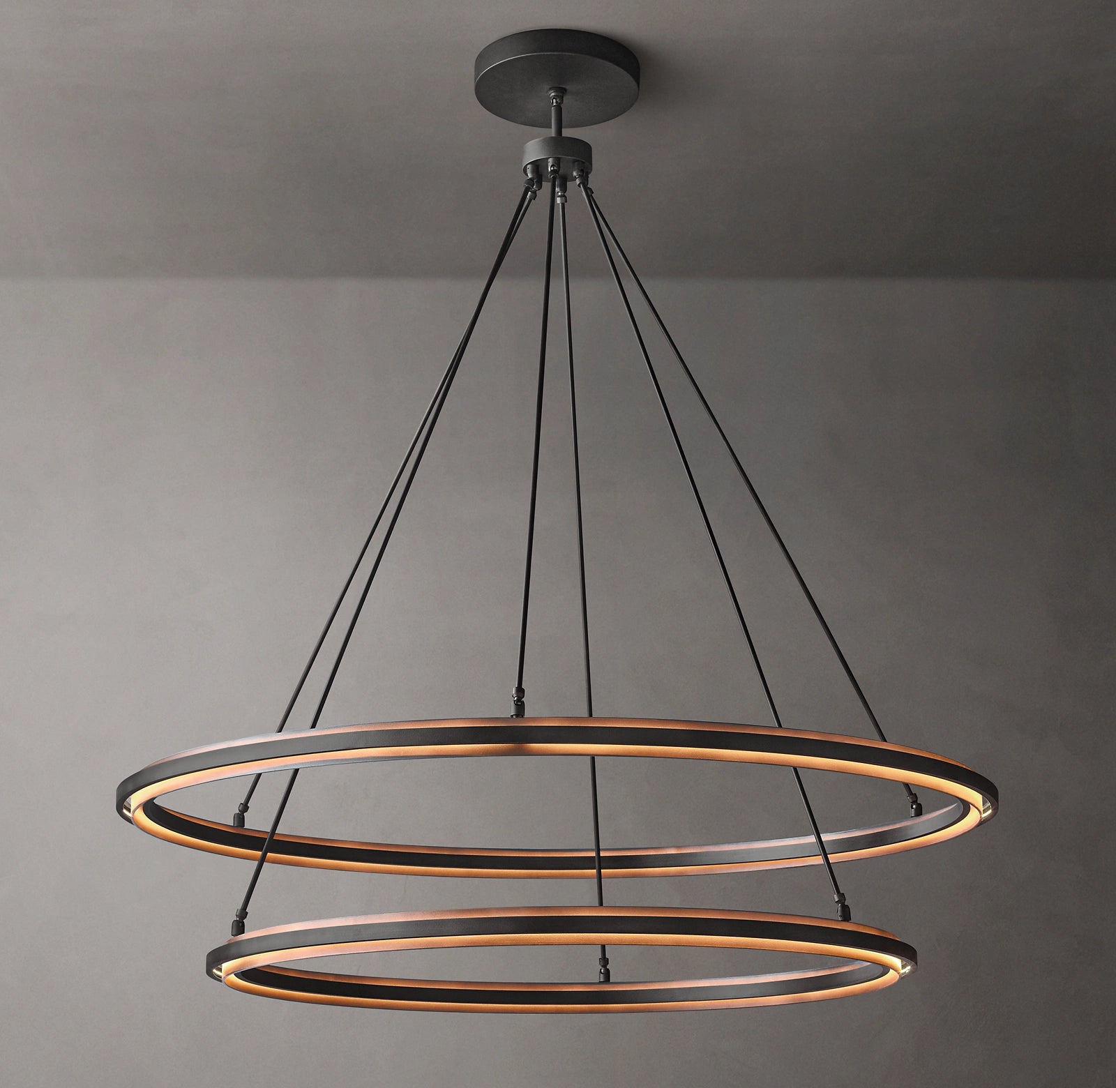 Peralta 2-Tier Round Chandelier