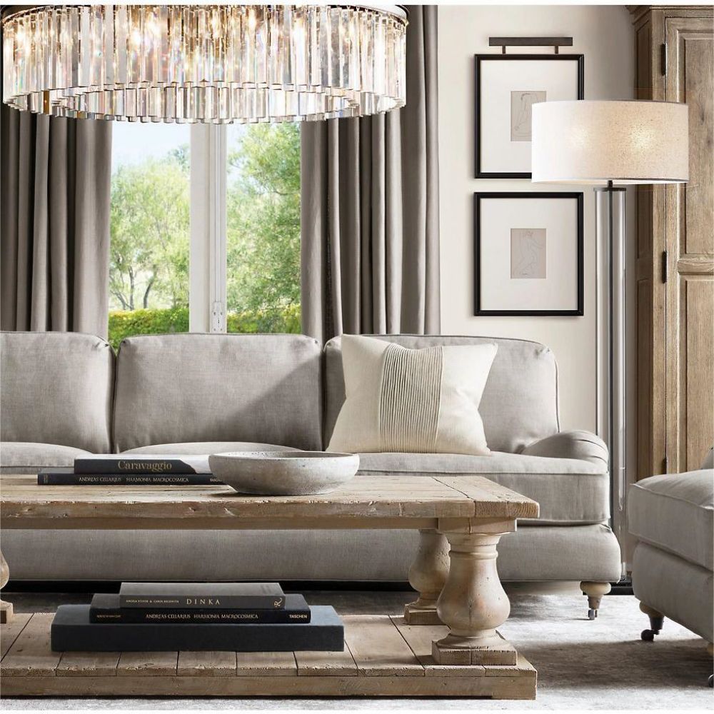 Odeon Round Chandelier 43"