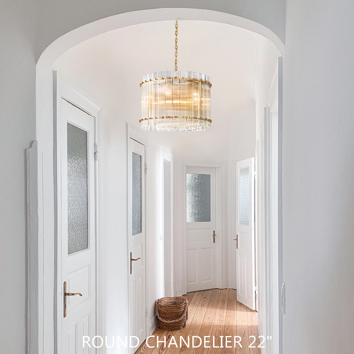 San Marco Round Chandelier 22"