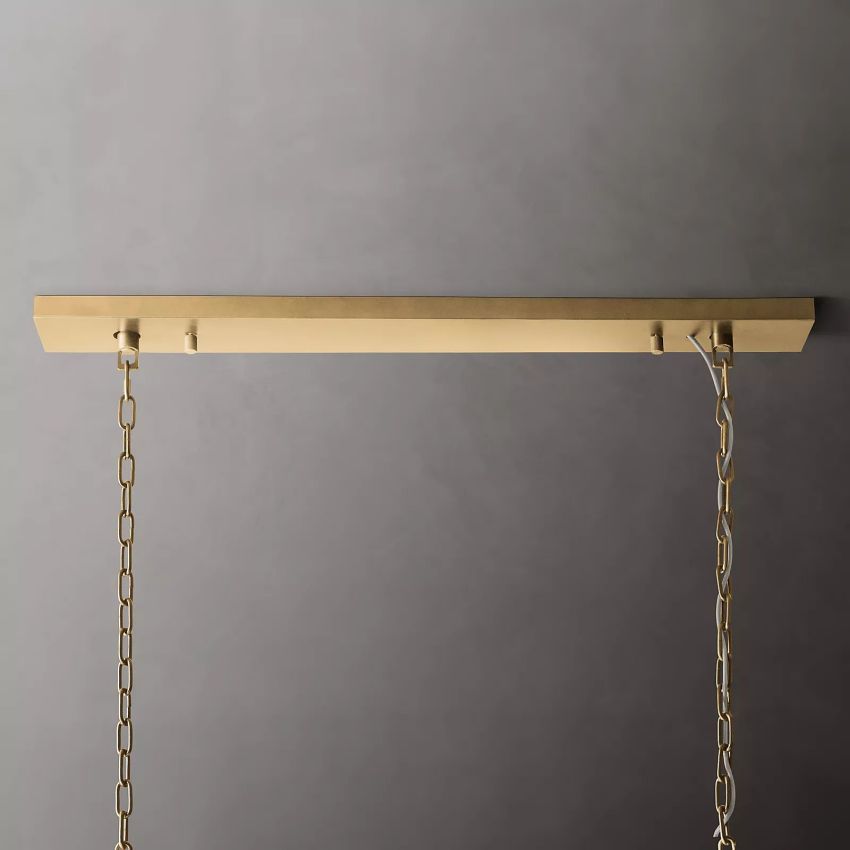 Odeon Rectangle Chandelier 60"