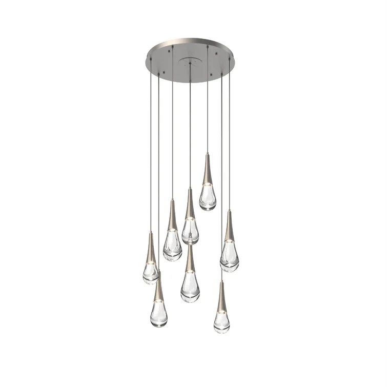 Rain 8-Light Chandelier Pendant For Living room Family room Dining Room Bedroom