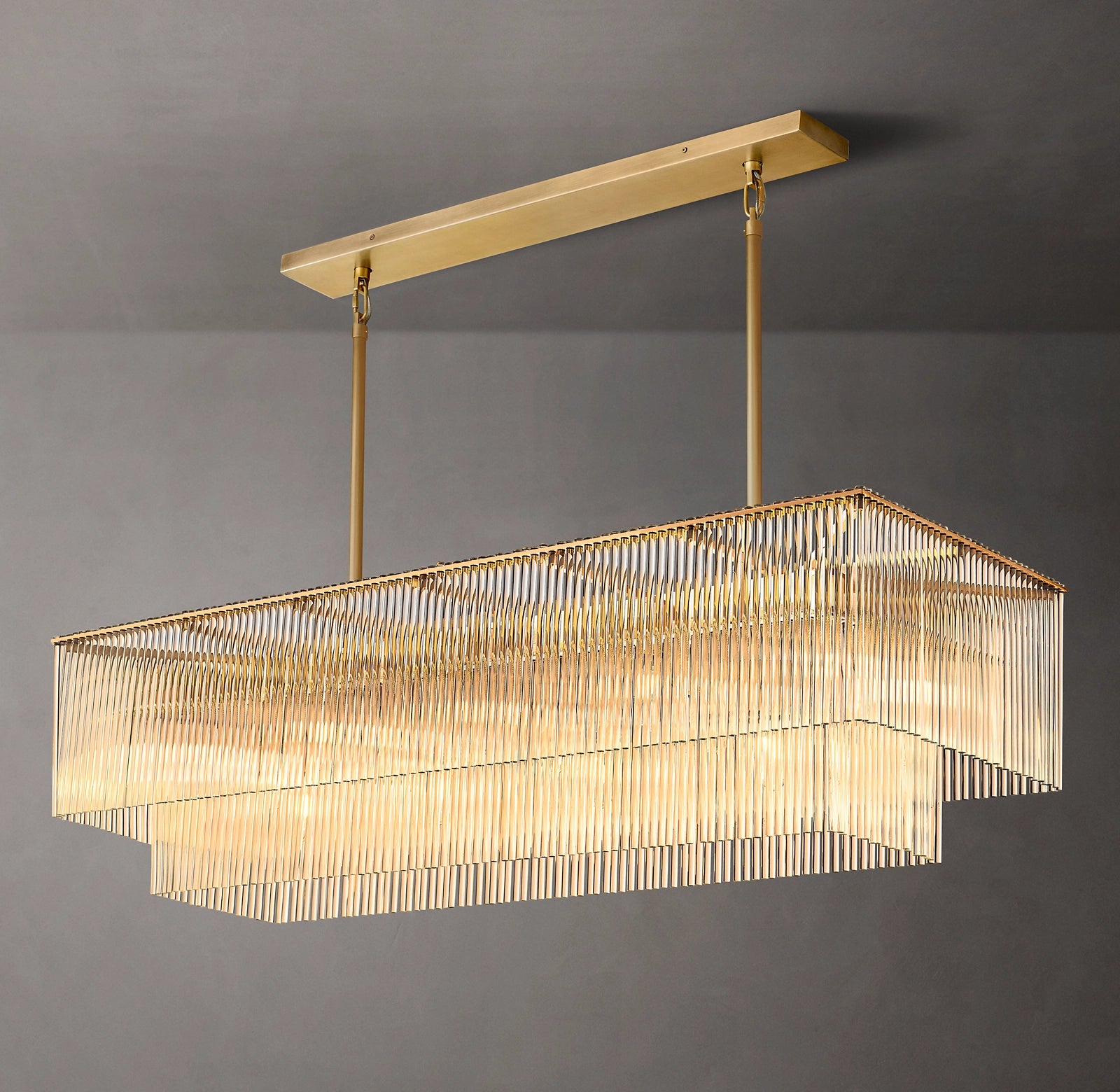 Amadeo Rectangular Chandelier 54‘’