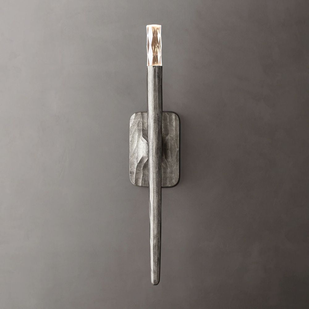 Thaddeus Forged Sconce 20"H