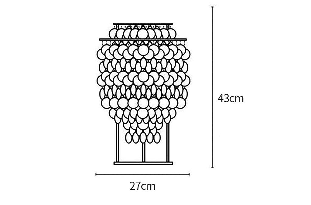 Shell Table Lamp