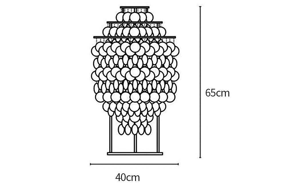 Shell Table Lamp