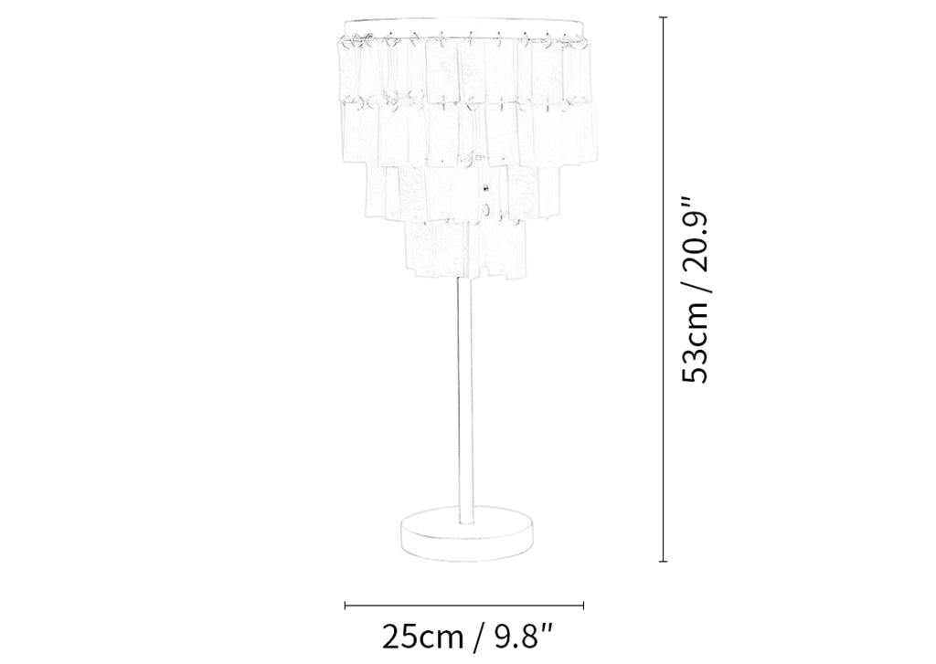 Skye Tiered Table Light