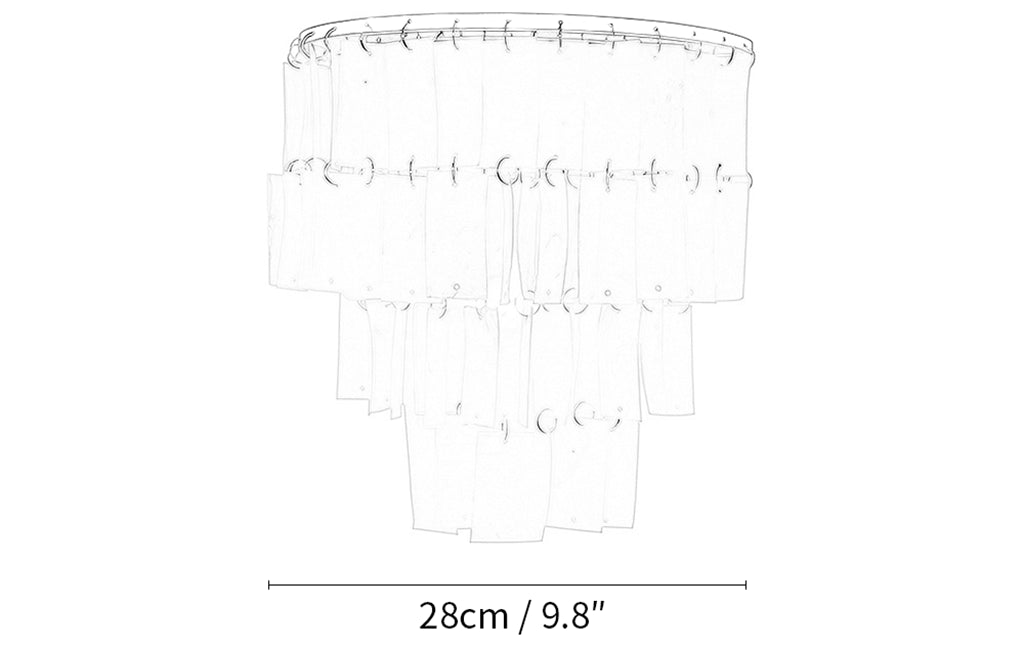 Skye Tiered Wall Lamp