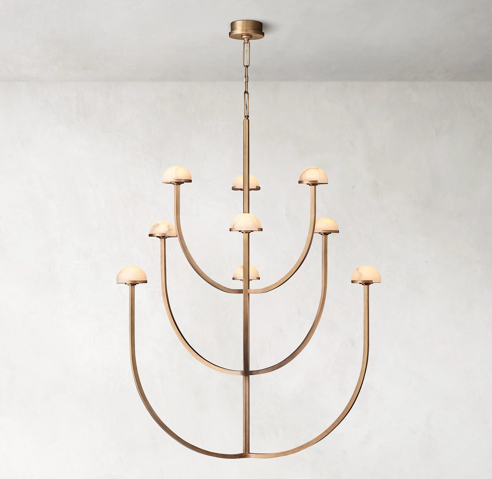 Pedra Round Chandelier 40"