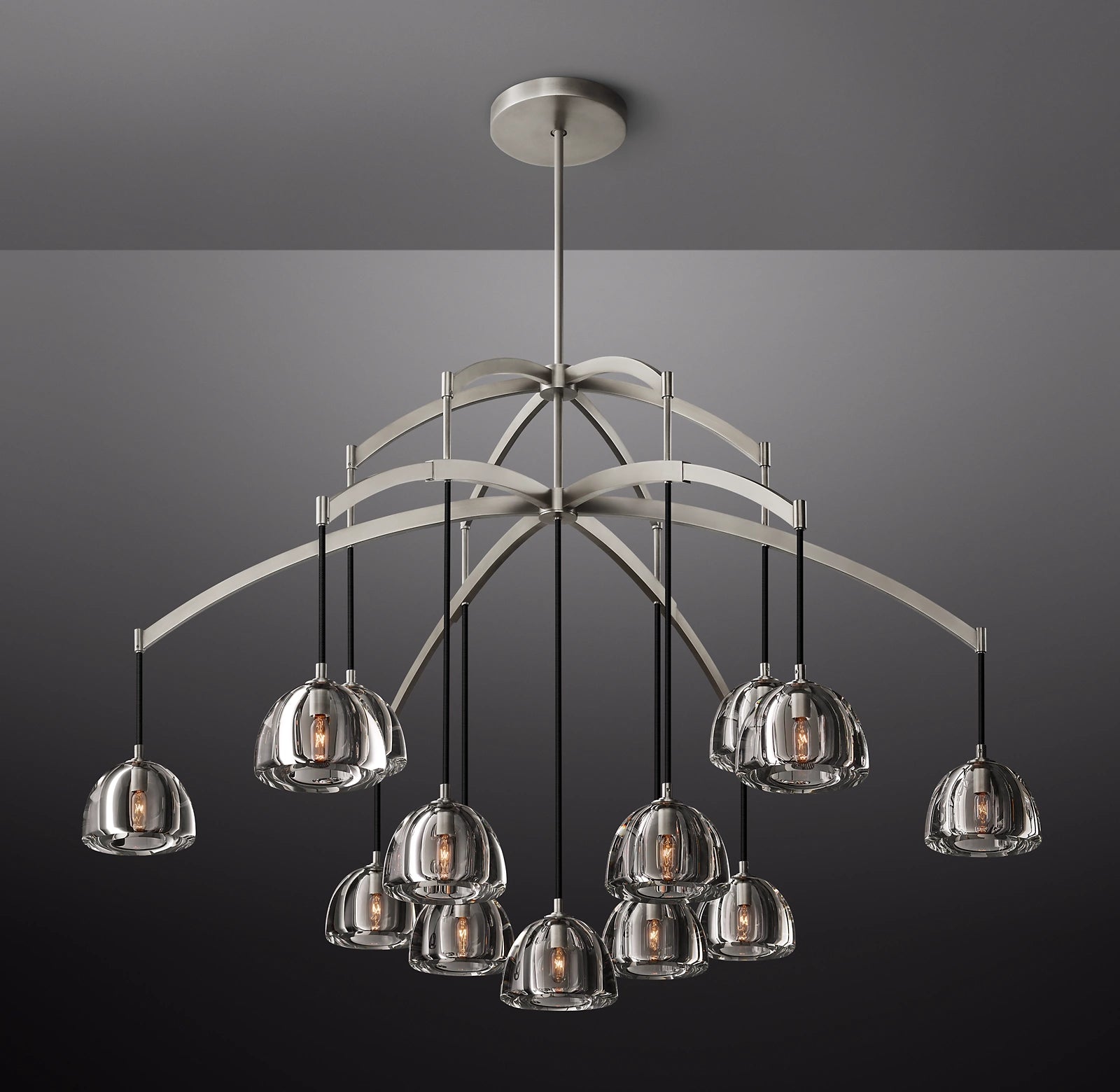 Hemisphere Round Chandelier 60''