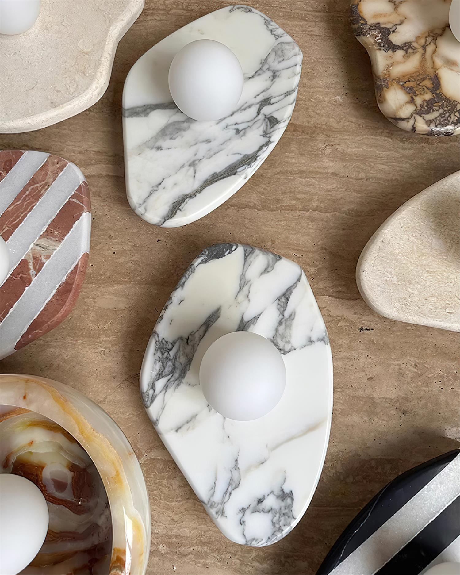 Texture Marble Sconce