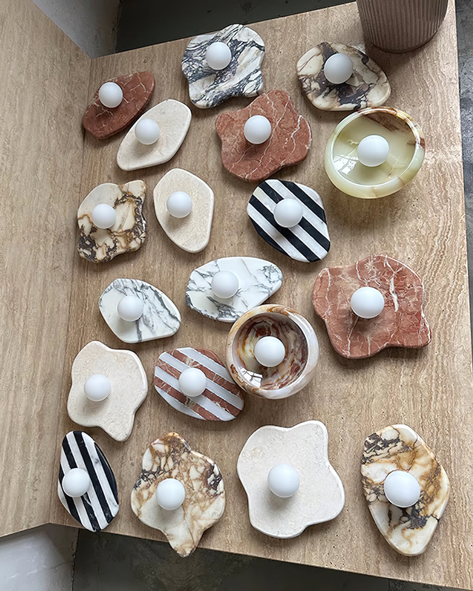 Texture Marble Sconce