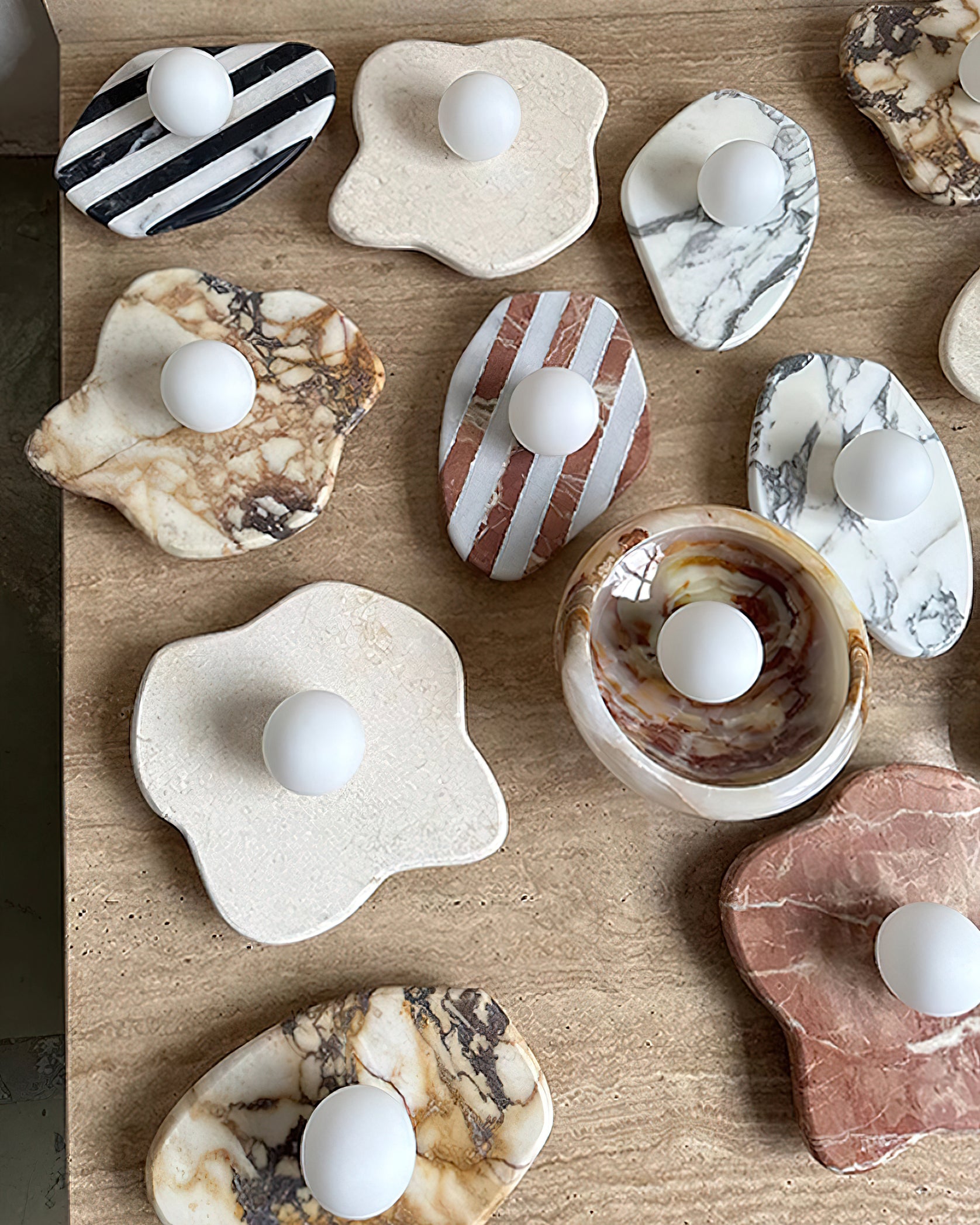 Texture Marble Sconce