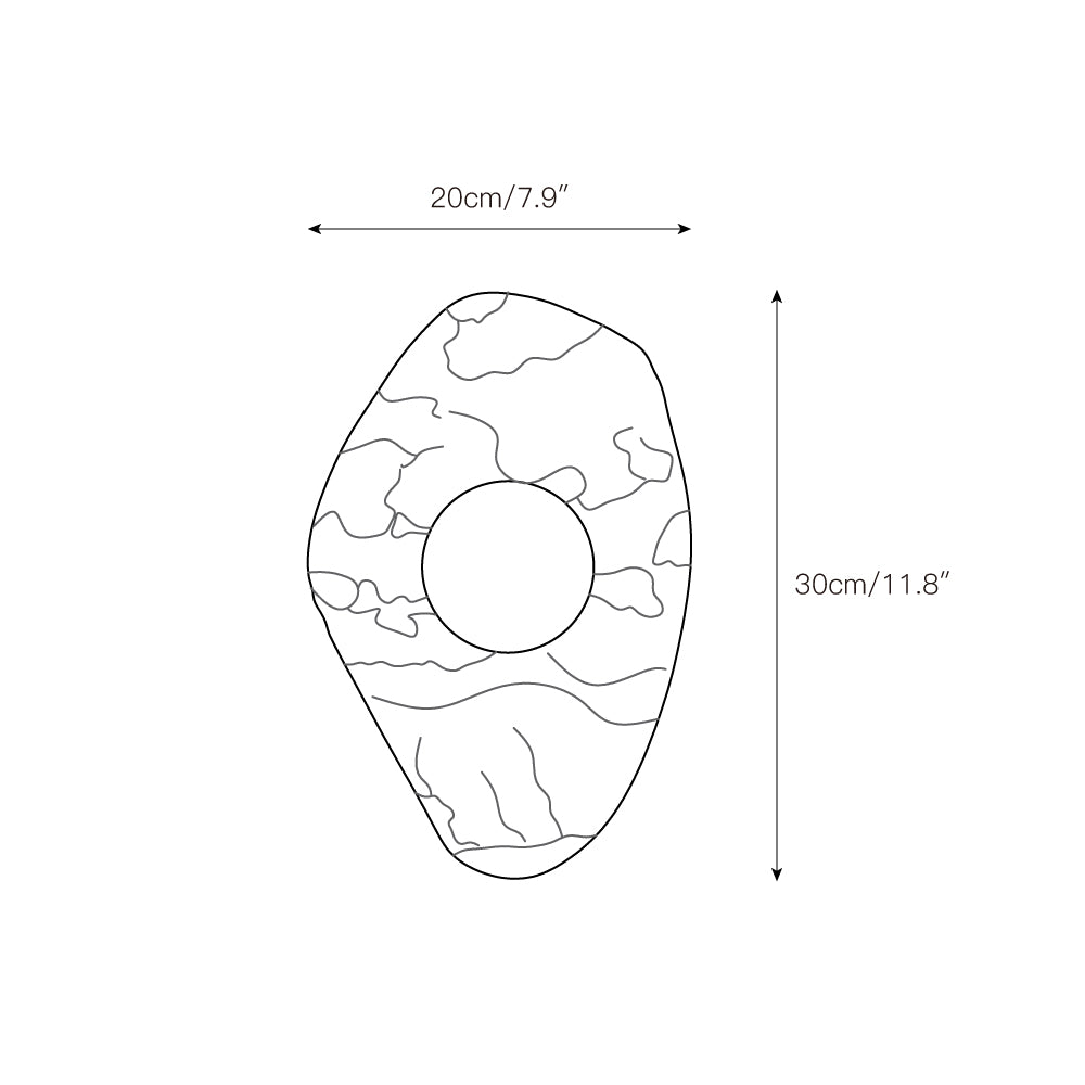 Texture Marble Sconce