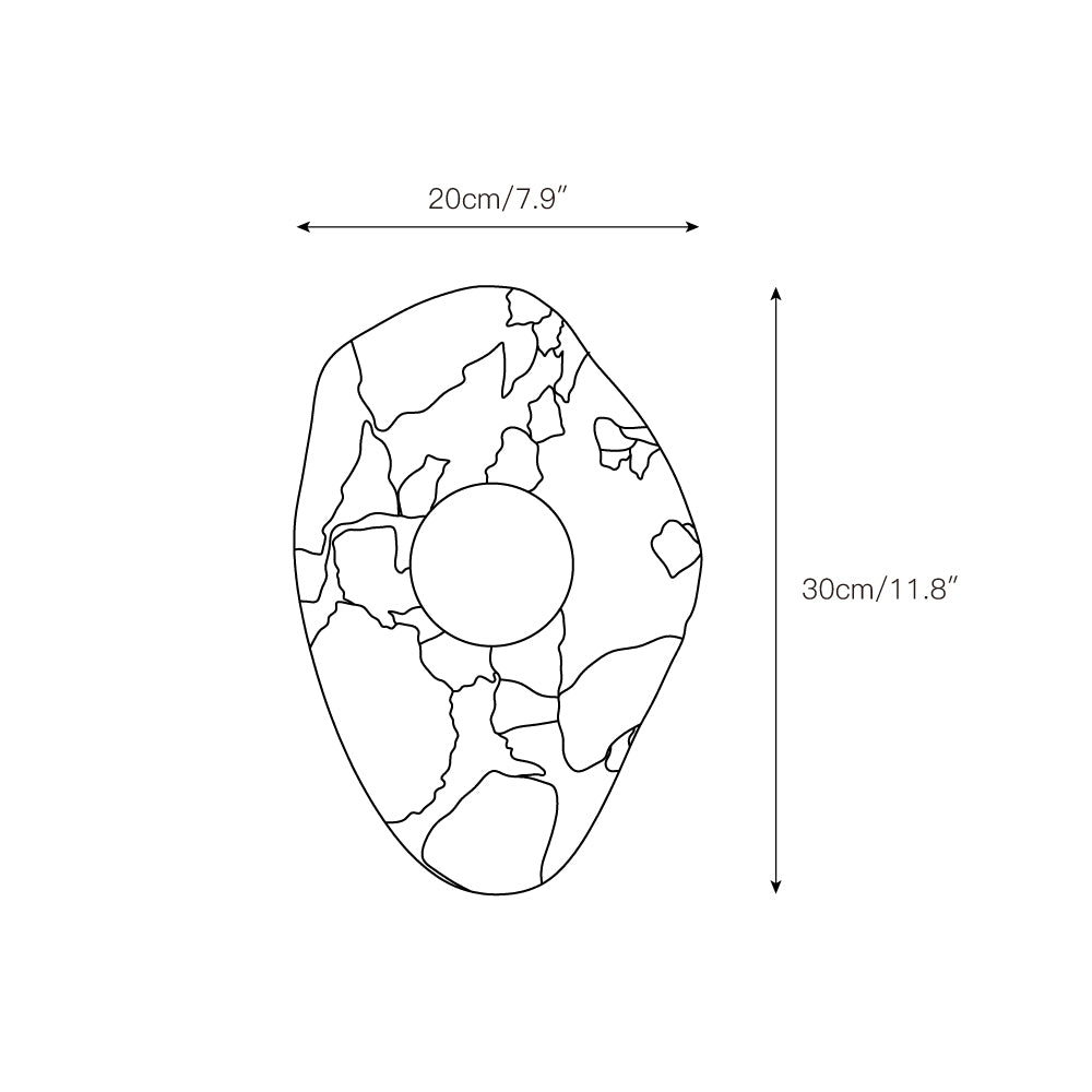 Texture Marble Sconce