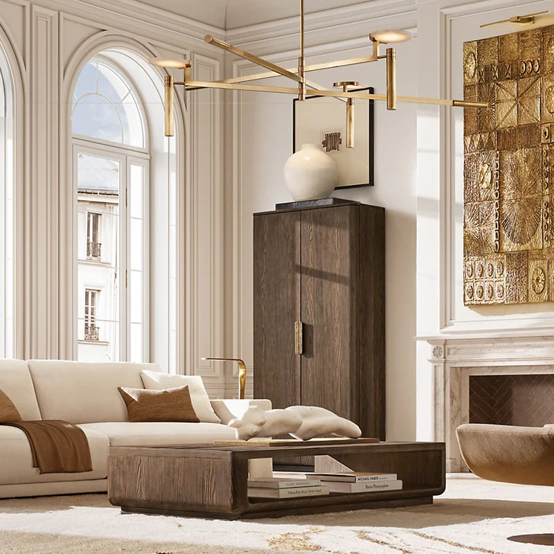 Melange Round Chandelier 45"