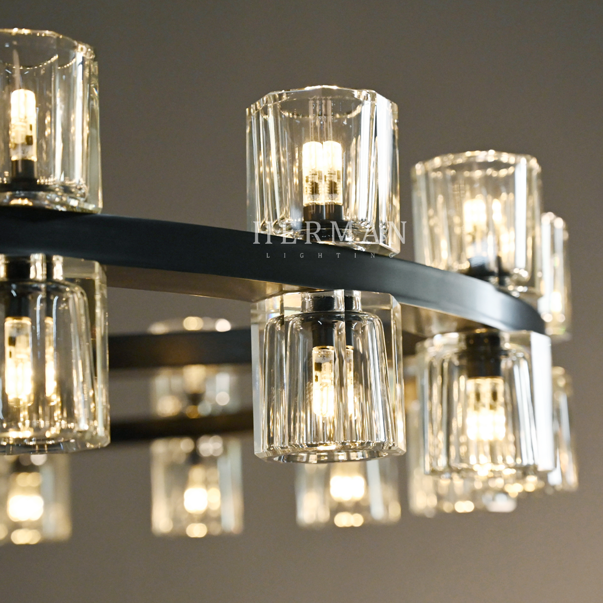 Arcachon led Round Chandelier 36"